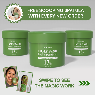 Holy Basil Bubble Bubble Mask