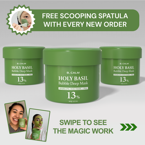 Holy Basil Bubble Bubble Mask